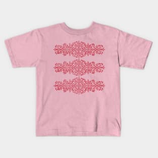 Collection of colorful flowers Kids T-Shirt